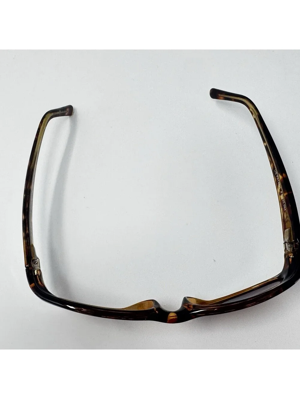 Vintage Maui Jim MJ125-10 Tortoise Polarized Sunglasses Brown Lenses Italy Rare